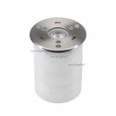 Встраиваемый светильник уличный KT-AQUA-R85-7W Warm3000 (SL, 25 deg, 12V) (IP68 Металл) 024938