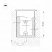 Встраиваемый светильник уличный KT-AQUA-R85-7W Warm3000 (SL, 25 deg, 12V) (IP68 Металл) 024938