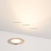 Встраиваемый светильник уличный LTD-GROUND-TILT-R80-9W Warm3000 (SL, 60 deg, 230V) (IP67 Металл) 024950