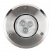 Встраиваемый светильник уличный ART-GROUND-COLOR-TURN-R115-9W RGB (SL, 25 deg, 24V) (IP67 Металл) 024961