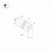 Прожектор уличный ALT-RAY-R42-5W Warm3000 (DG, 25 deg, 230V) (IP67 Металл) 026446