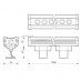 Светодиодный прожектор AR-LINE-1000L-48W-24V RGB-Day4000 (Grey, 15x45 deg, DMX512) (Закрытый) 027282