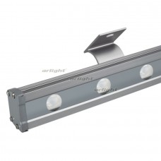 Светодиодный прожектор AR-LINE-1000L-48W-24V RGB-Warm3000 (Grey, 15x45 deg, DMX512) (Закрытый) 027958
