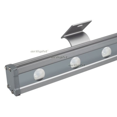 Светодиодный прожектор AR-LINE-1000L-48W-24V RGB-Warm3000 (Grey, 15x45 deg, DMX512) (Закрытый) 027958