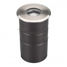 Встраиваемый светильник уличный ART-GROUND-ZOOM-R80-8W Warm3000 (SL, 15-50 deg, 24V) (IP67 Металл) 028065