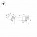 Прожектор уличный ALT-RAY-ZOOM-R89-25W Warm3000 (DG, 10-40 deg, 230V) (IP67 Металл) 028078