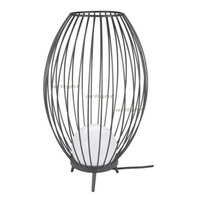 Наземный светильник LGD-PEARL-BOLL-H574-12W Warm3000 (GR, 164 deg, 230V) (IP65 Металл) 030005