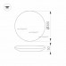 Потолочный светильник CL-FRISBEE-MOTION-R300-18W Warm3000 (WH, 180 deg, 230V) (IP54 Пластик) 030162