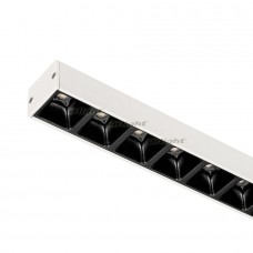 Потолочный светильник SNAP-STARLINE-LASER-S1200-26W Day4000 (WH-BK, 80 deg, 48V) (IP40 Металл) 031477