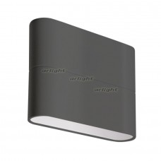 Светильник SP-WALL-FLAT-S110x90-2x3W Day4000 (GR, 120 deg, 230V) (IP54 Металл) 032411