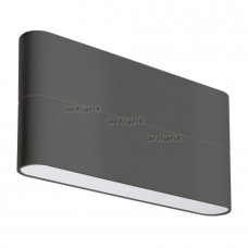 Светильник SP-WALL-FLAT-S170x90-2x6W Warm3000 (GR, 120 deg, 230V) (IP54 Металл) 032412