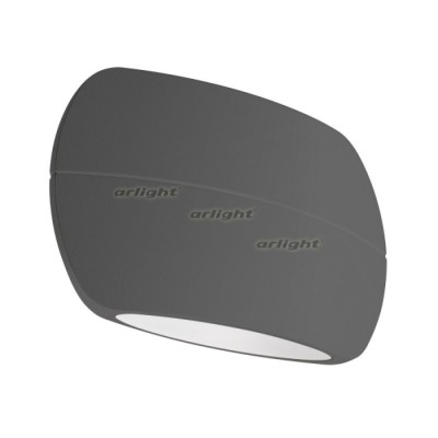 Светильник SP-WALL-VASE-S140x88-2x3W Day4000 (GR, 120 deg, 230V) (IP54 Металл) 032416