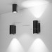 Архитектурная подсветка LGD-FORMA-WALL-TWIN-R90-2x12W Day4000 (GR, 44 deg, 230V) (IP54 Металл) 032573