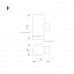 Светильник LGD-RAY-WALL-TWIN-R46-2x3W Day4000 (GR, 24 deg, 230V) (IP65 Металл) 033307