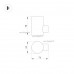 Светильник LGD-RAY-WALL-R46-3W Warm3000 (GR, 24 deg, 230V) (IP65 Металл) 033310