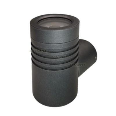 Светильник KT-RAY-WALL-R46-3W Day4000 (GR, 24 deg, 24V) (IP65 Металл) 034101