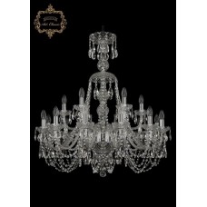 Хрустальная подвесная люстра 11.11.12+6.300.XL-94.Cr.Sp