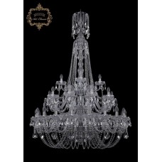 Хрустальная подвесная люстра 11.11.20+10+5.400.3d.XL-170.Cr.Sp