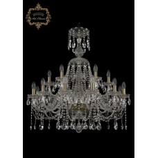 Хрустальная подвесная люстра 11.12.12+6.300.XL-90.Br.Sp