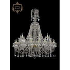 Хрустальная подвесная люстра 11.12.20+10.400.XL-136.Gd.Sp