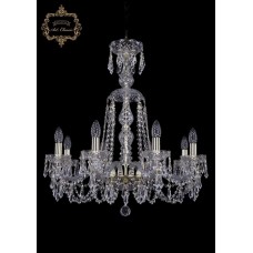 Хрустальная подвесная люстра 11.23.8.220.XL-70.Gd.Dr