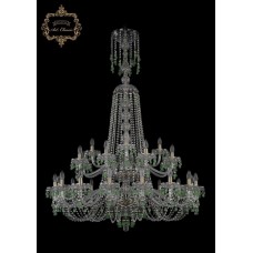 Хрустальная подвесная люстра 11.24.16+8+4.400.2d.XL-155.Br.V5001