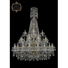 Хрустальная подвесная люстра 11.25.20+10+5.400.3d.XL-154.Gd.Sp