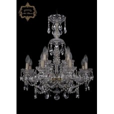 Хрустальная подвесная люстра 11.25.8+4.200.XL-66.Br.Sp
