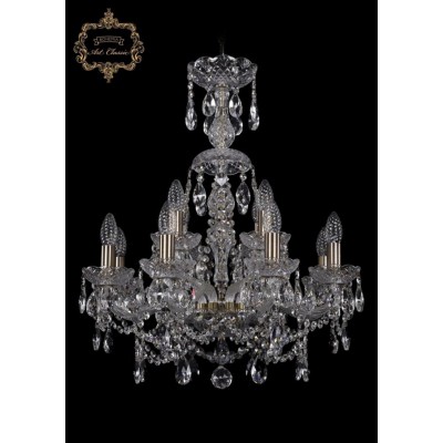 Хрустальная подвесная люстра 11.25.8+4.200.XL-66.Br.Sp
