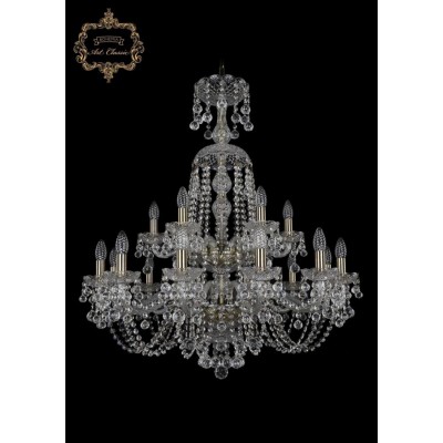 Хрустальная подвесная люстра 11.26.12+6.300.2d.XL-95.Br.B