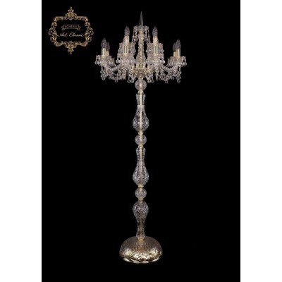 Хрустальный торшер 13.26.8+4.200.h-165.Gd.B