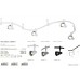 Трековый светильник рейлинговый 220V A3058PL-1WH