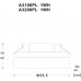 Потолочный светильник LED A3106PL-1WH