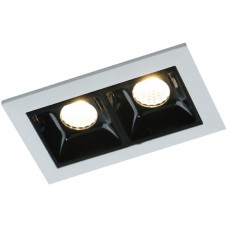 Светодиодный встраиваемый светильник Grill A3153PL-2BK