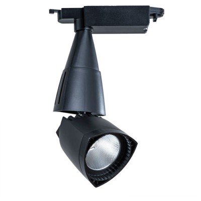 Трековый светильник однофазный 220V LED A3830PL-1BK