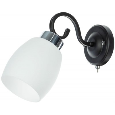 Бра с выключателем Krit A4505AP-1BK