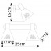 Спот Cono A5218AP-2WG