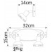 Спот Focus A5219AP-2BR