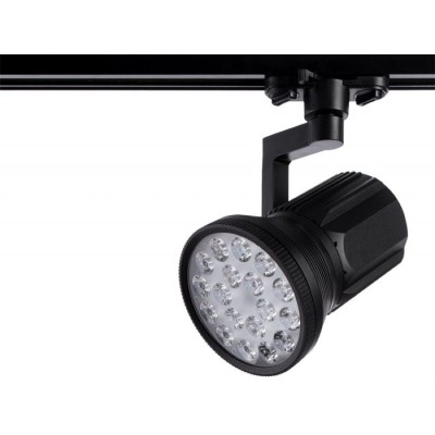Трековый светильник однофазный 220V светодиодный Track Lights A6118PL-1BK