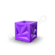 Кашпо Icelandic Cube DB Deep Violet Кашпо Icelandic Cube DB Deep Violet