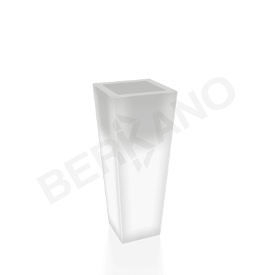 Кашпо Trapezio 100V DB Snow White Light