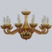 Подвесная люстра с хрусталем 1311/10/240 G Am/Amber/M-1F Подвесная люстра с хрусталем 1311/10/240 G Am/Amber/M-1F
