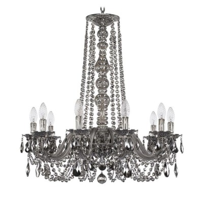 Подвесная люстра хрустальная Ivele Crystal 16102/10/240/h-73 Ni M731