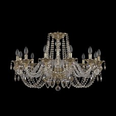Подвесная люстра хрустальная Ivele Crystal 16102/12/300 G R801