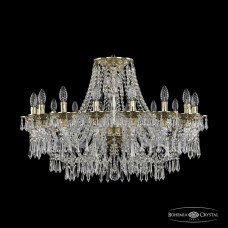 Подвесная люстра хрустальная Ivele Crystal 16103/16/300 G