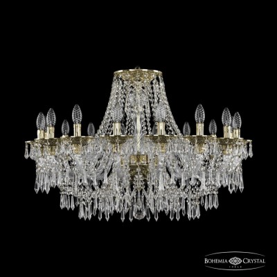 Подвесная люстра хрустальная Ivele Crystal 16103/16/300 G