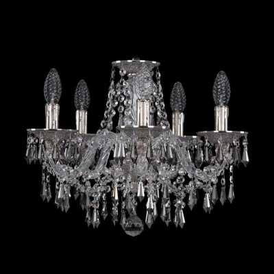Подвесная люстра хрустальная Ivele Crystal 16103/5/141 Ni K731