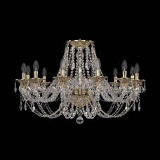 Подвесная люстра хрустальная Ivele Crystal 16106/12/300 G
