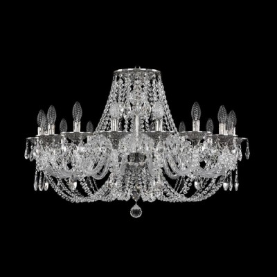 Подвесная люстра хрустальная Ivele Crystal 16106/16/300 NB