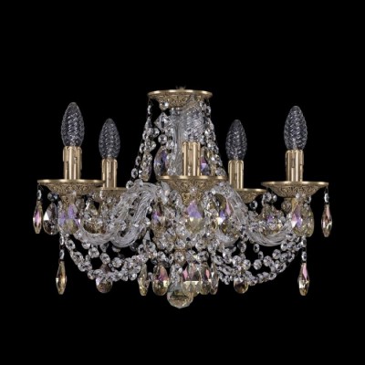 Подвесная люстра хрустальная Ivele Crystal 16106/5/141 FP K801